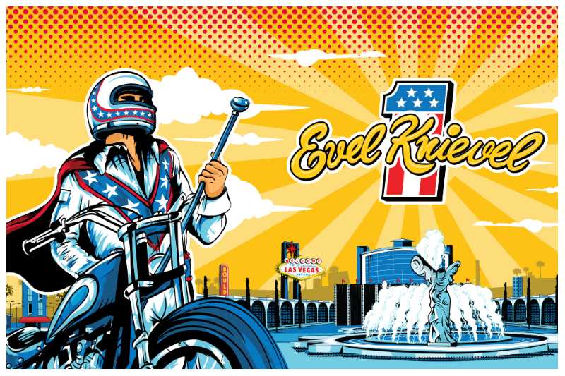 image logo evel knievel